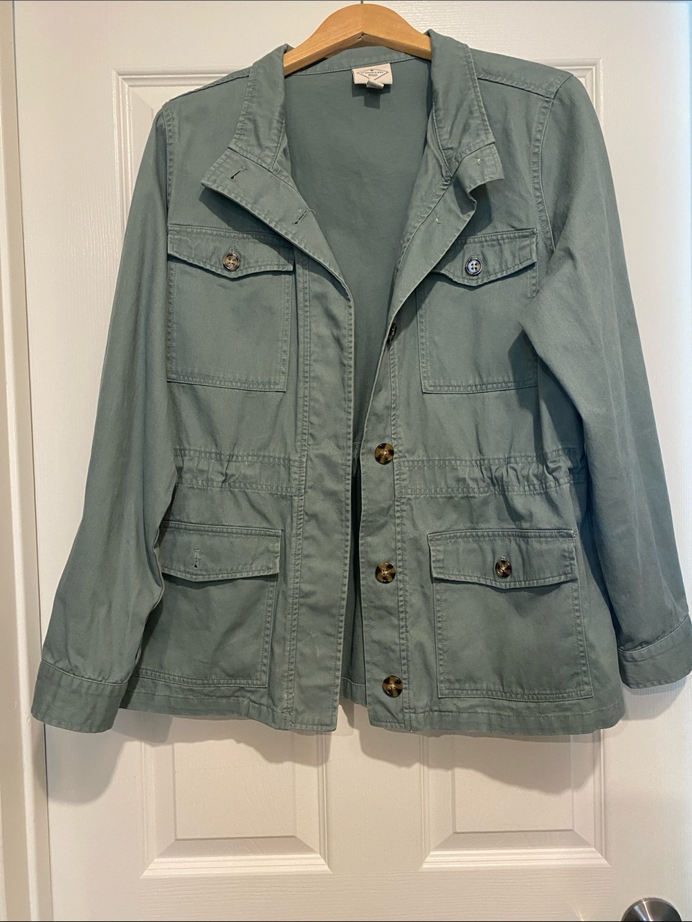 St. John's Bay Light Sage Utility Jacket